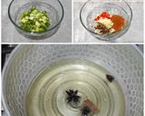 Foto langkah ke 3 dari resep Ayam Kukus, Garlic chili oil, Minyak daun bawang.