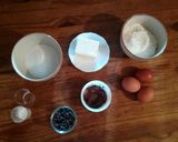 Une image de l'étape 1 de Madeleines pépites de chocolat.