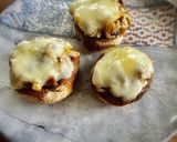 Foto del paso 6 de la receta Champiñones gigantes rellenos (en airfryer)