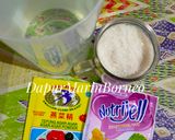 Foto langkah ke 1 dari resep 376. Puding Jelly Anggur bentuk bunga.