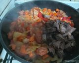 Foto del paso 2 de la receta: Lentejas con Carne Asada