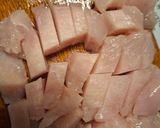 Zõldsèges édes savanyù csirkemell 🥕🌽🌶🫑🥦🐣🍛 recept fázis 1 fotója