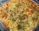A picture of step 6 of Baked Orzo Pasta.