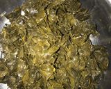 A picture of step 1 of Zogale sauceThis sauce is very nice and tasty u can eat it with rice or anything of ur choice.