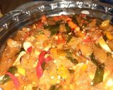 Foto langkah ke 8 dari resep 4. Kikil Cabe Hijau Pelangi Pedas Mantap.