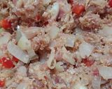 Foto del paso 2 de la receta: Hamburguesa 🍔 pizza 🍕 de carne en sartén 😋