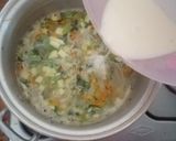 Foto del paso 9 de la receta: Zuppa di fiori di zucca (Sopa de flores de calabaza)