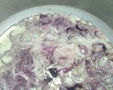 A picture of step 3 of Beef yakhni pulao.