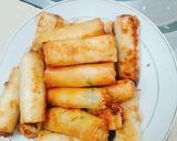 Hình bước làm 3 của món Chả giò bắp