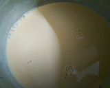 A picture of step 4 of Mishti Doi.