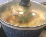A picture of step 5 of Kofta Biryani.