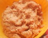 Kapros zöldbabfőzelék töltött fasírttal recept fázis 3 fotója