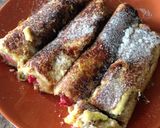 Foto del paso 11 de la receta: Rollitos de pan, fruta y chocolate