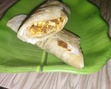 A picture of step 3 of Paneer Frankie.