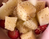 Foto del paso 3 de la receta: Bowl de fresas y melón 🍓🍈