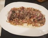Foto del paso 4 de la receta: Filete de res en salsa de estragón