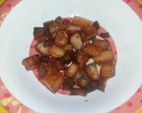Foto del paso 3 de la receta: Calabacín redondo relleno de verdura y bacon
