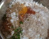 A picture of step 2 of Sabudana Vada.
