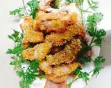 Hình bước làm 7 của món Kình ngư sa lưới