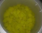 A picture of step 2 of Pumpkin Kaiser Halwa.
