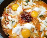Foto langkah ke 4 dari resep Egg in Hell / Telur asam pedas / 에그인헬 (Tren Korea).