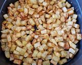 Une image de l'étape 4 de Pomme de terre rissolées à l'airfryer.