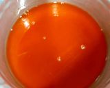 A picture of step 1 of Orange and chocolate soufley.
