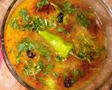 A picture of step 1 of Masoor daal with zeera rice.