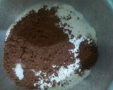 A picture of step 2 of Triple chocolate brownie.