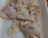 Foto del paso 3 de la receta: Patas muslo empanadas con papas zarpadas al horno!