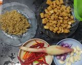 Foto langkah ke 1 dari resep Tumis Tempe Teri Kecombrang.