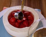 A picture of step 18 of No-Bake Strawberry Cheesecake.