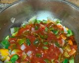 A picture of step 3 of Chilli potato.