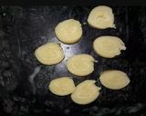 A picture of step 3 of Khaja sweet.