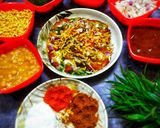 आलू टिक्की चाट - स्ट्रीट फूड रेसिपी चरण 5 फोटो