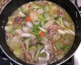 Hình bước làm 2 của món Chân gà hầm soup rau củ