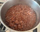 Foto del passaggio 2 della ricetta 134 • Insalata d’autunno: riso rosso, patata americana, melanzane e vinagrette all’arancia e timo