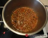 A picture of step 4 of Spaghetti with ground meat.
