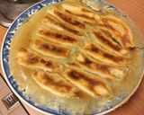A picture of step 9 of Crispy Vegetable Potstickers with Lacy Skirt.