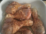 Muslos de pollo con champiñones