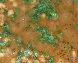 A picture of step 4 of Simple Chhola masala.