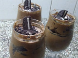 Mousse súper chocolatoso con café y galletitas Oreo Súper Súper Fácil