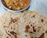 A picture of step 9 of Choley chana (chickpeas curry).