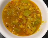 A picture of step 2 of Lauki dal.