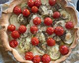 Une image de l'étape 3 de Tarte d’été tomates et courgettes.