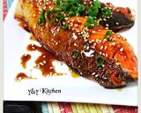 A picture of step 4 of Salmon with Honey Teriyaki Glaze.