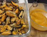 Foto del paso 4 de la receta Mejillones en vinagreta con olivas negras de Aragón