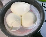 Une image de l'étape 10 de Salade de concombre, carottes et poivron à la mozzarella.