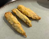 A picture of step 3 of Air Fryer Fried Anchovies with Chickpea Flour.