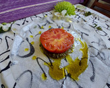 Foto del paso 3 de la receta: Burrata con 3 texturas de Tomate